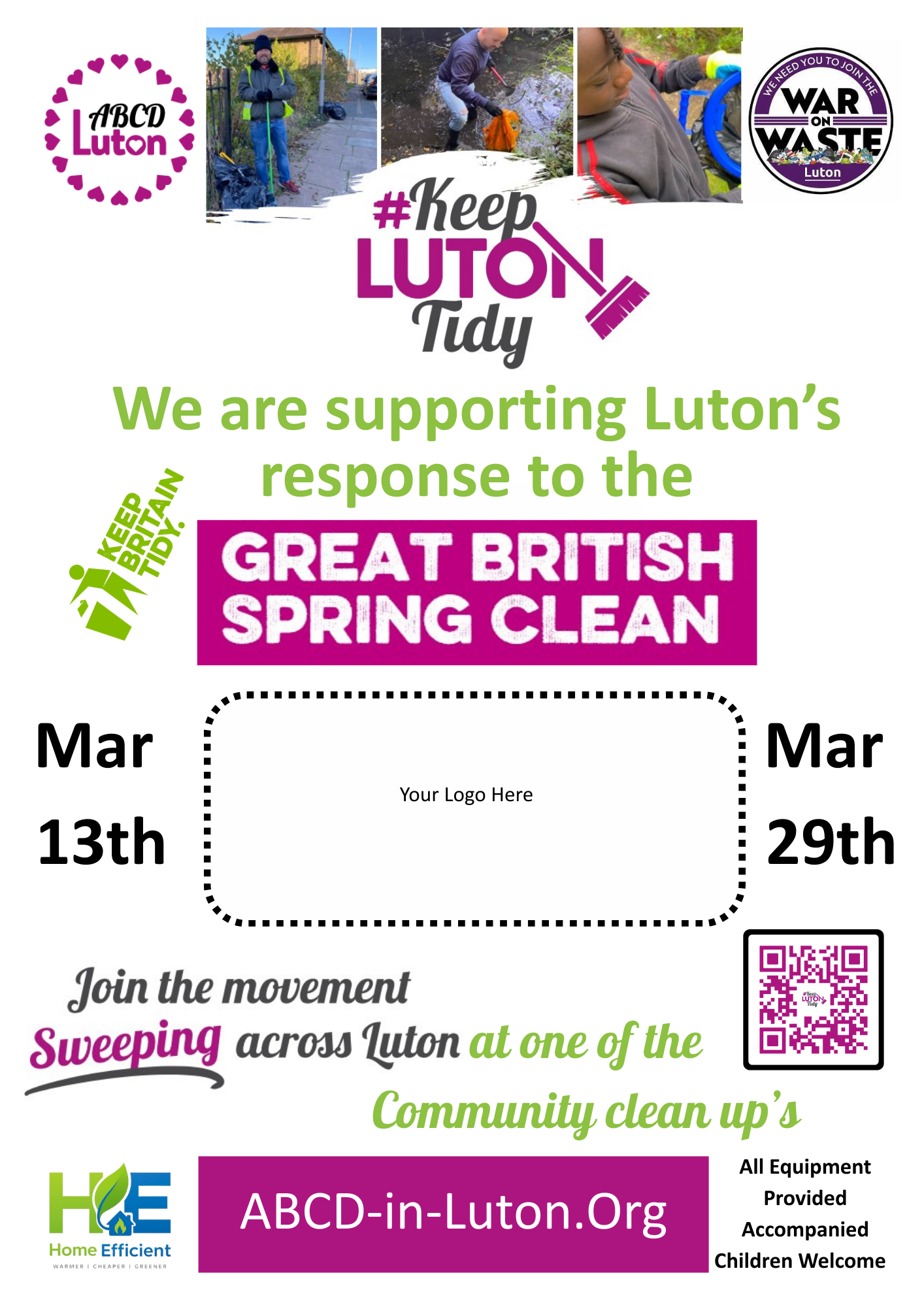 We are supporting the Great British Spring Clean 2026